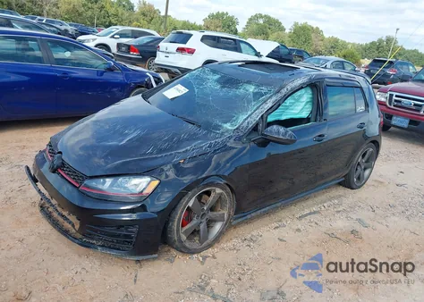 2015 Volkswagen Golf Gti 2.0T Autobahn 4-Door из США, поврежденный, VIN 3VW4T7AU2FM100588